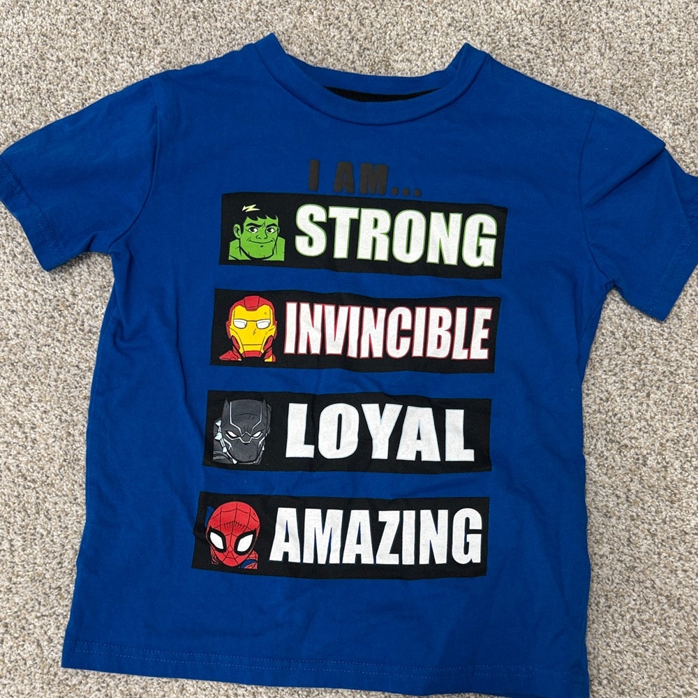 Marvel Super Hero Adventures Blue Tee